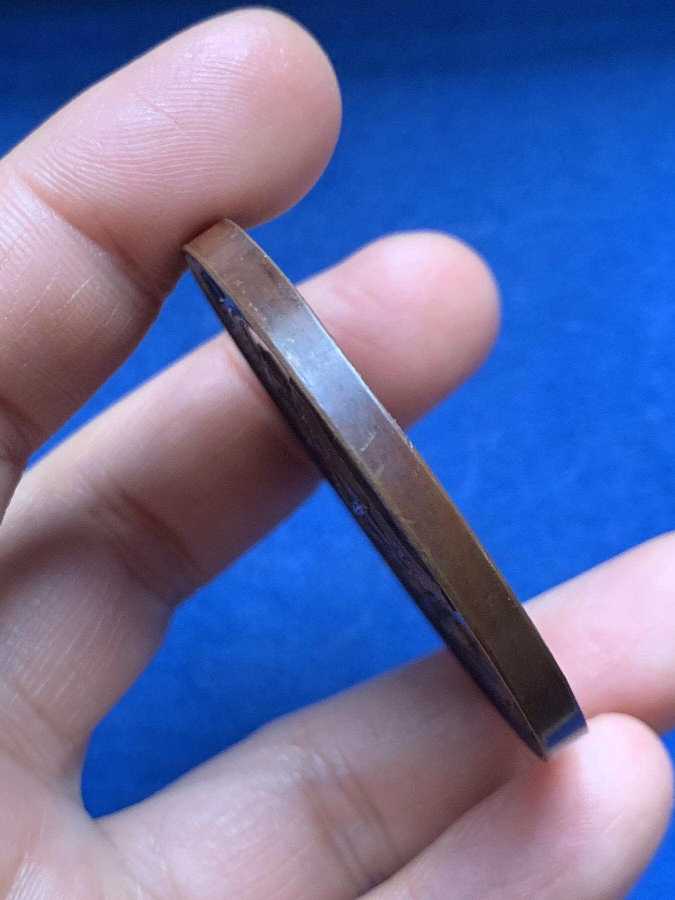 《竞宝斋》第467场 周日，周一 2场连拍 （全场包邮）欢迎送拍 1846年比利时安特卫普威廉·退尔艺术家协会纪念铜章 48.7克 50.2mm