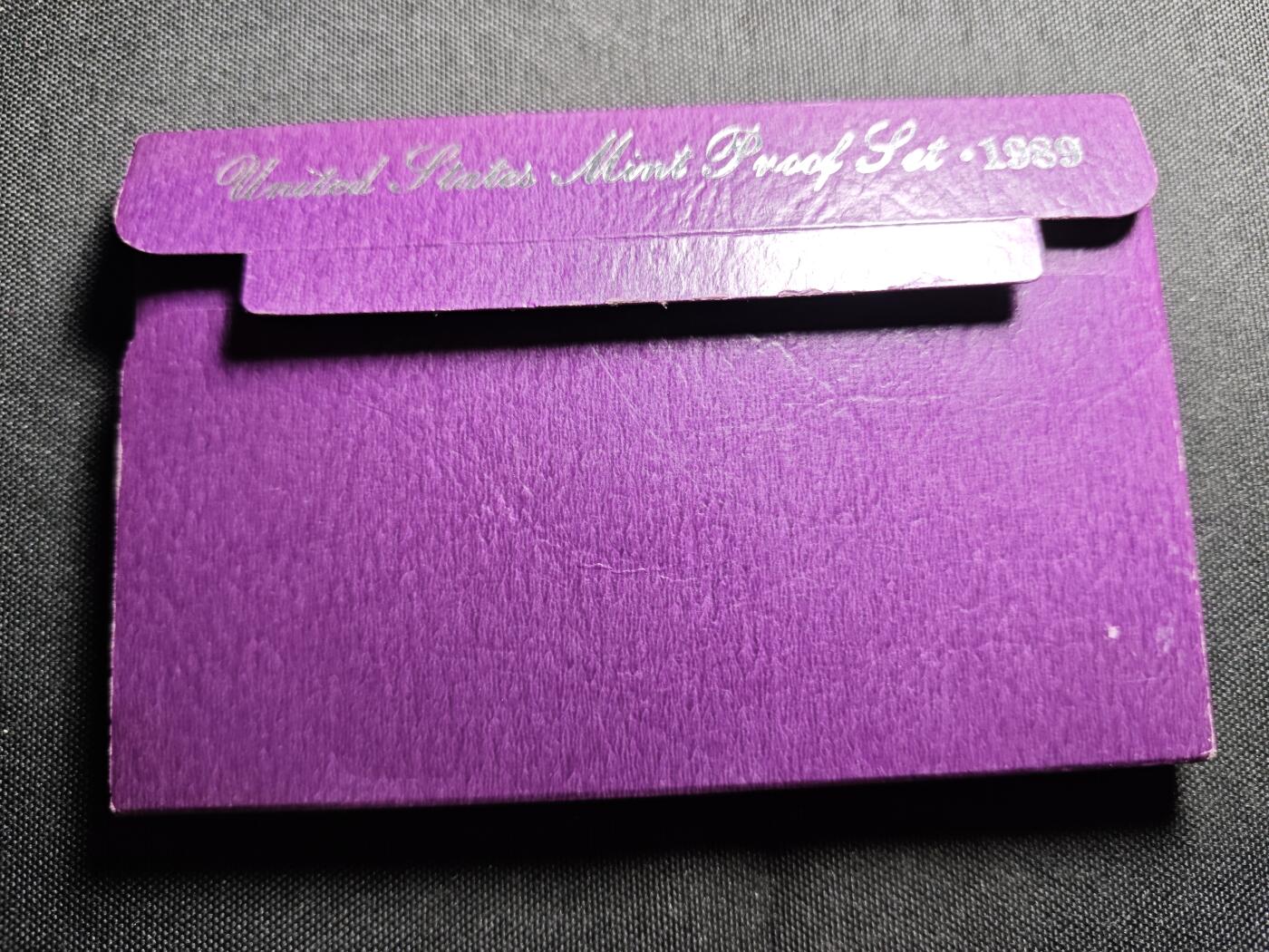 KK钱币收藏小铺   套币 批量/好品散币专场 2月预留时间 周末发货  1989美国大小面值清年精制套币