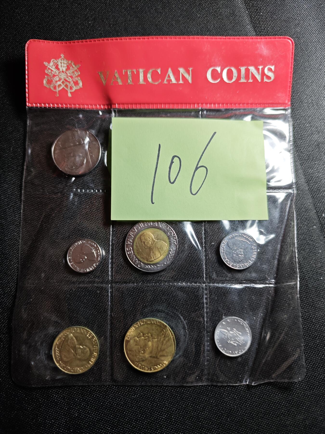 KK钱币收藏小铺   套币 批量/好品散币专场 2月预留时间 周末发货  梵蒂冈套币