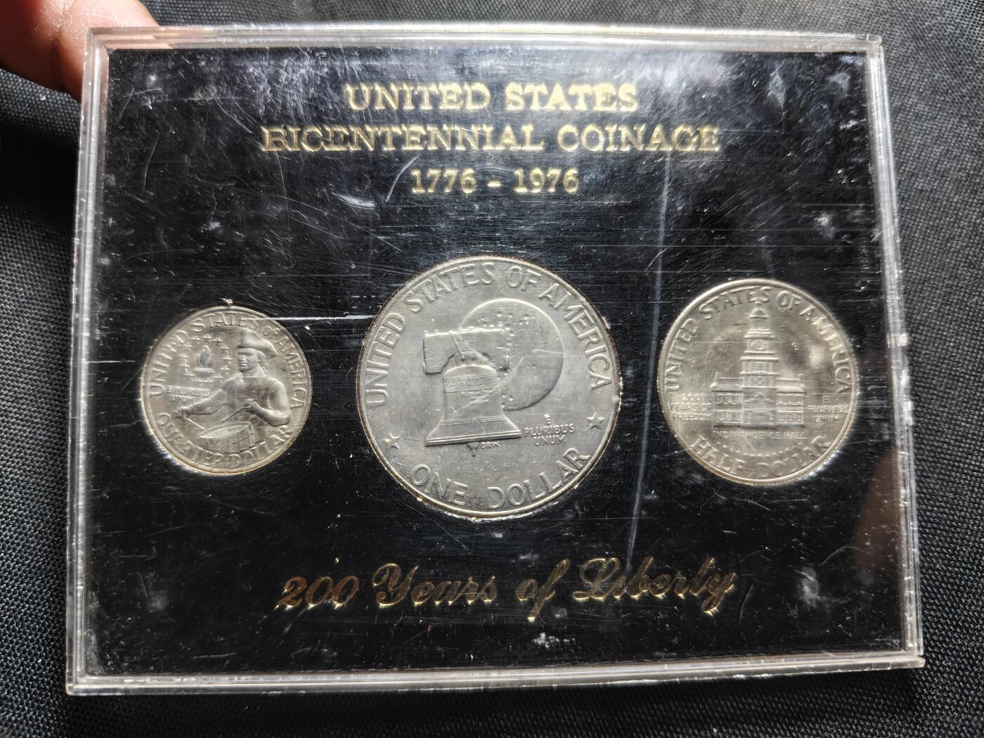 KK钱币收藏小铺   套币 批量/好品散币专场 2月预留时间 周末发货  1976美国建国200周年纪念套币