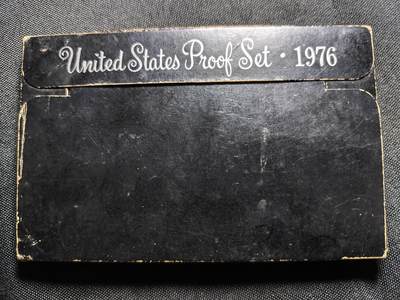 KK钱币收藏小铺   套币 批量/好品散币专场 2月预留时间 周末发货 -  1976美国建国200周年大小面值清年精制套币 含艾克大一元精制币 