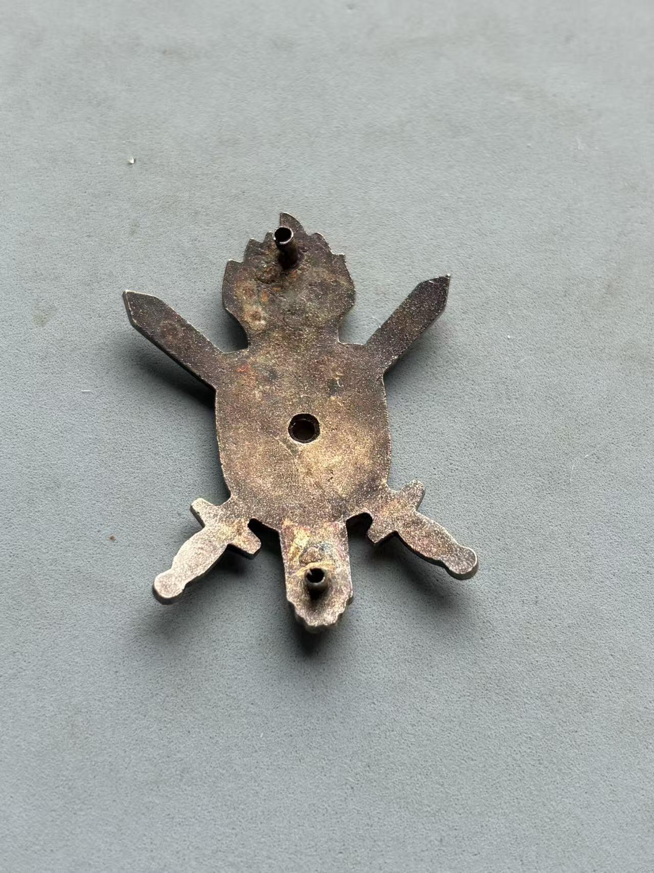 盛世勋华——号角文化勋章邮票专场拍卖第308期 南斯拉夫三级军功勋章配件 银制 重14.5克