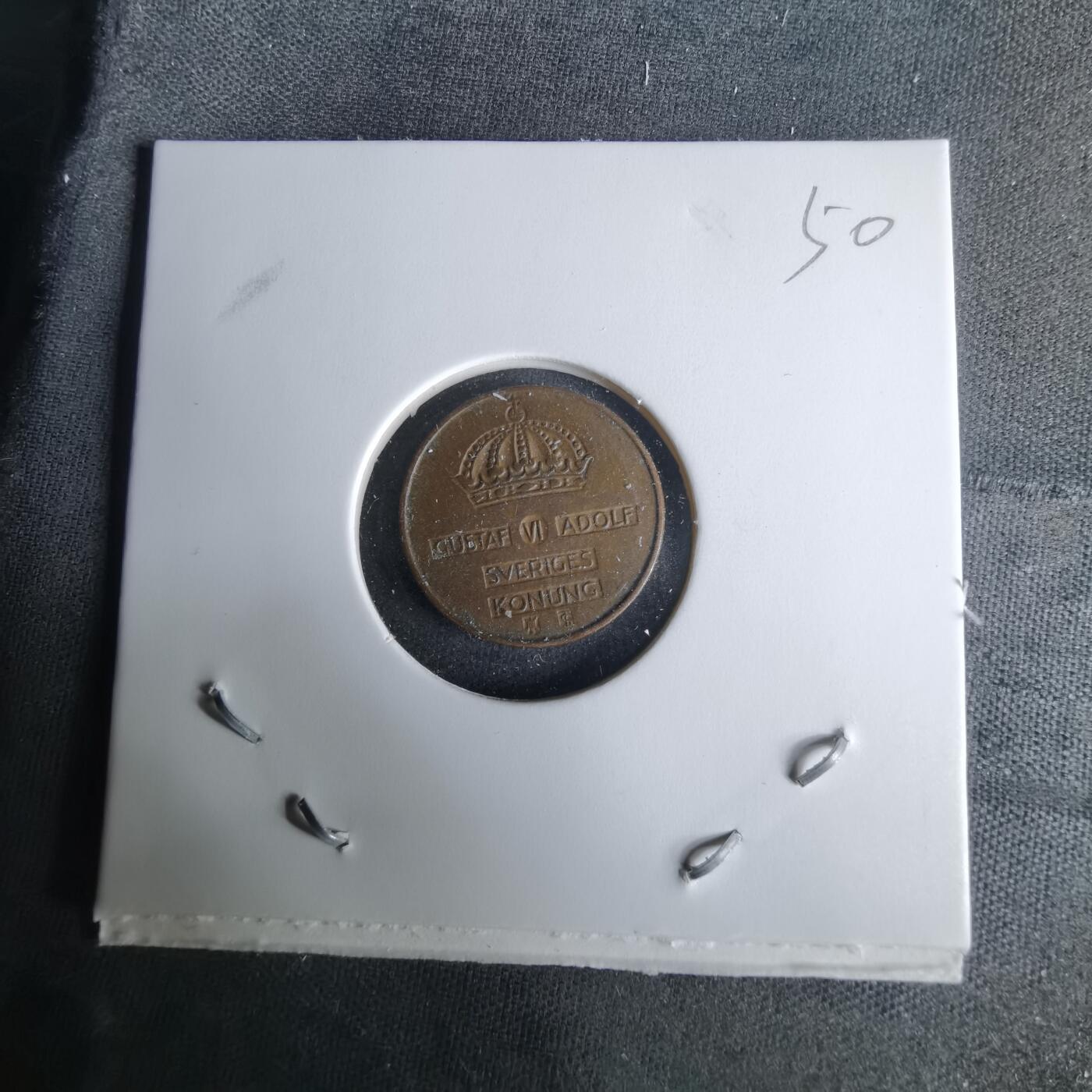 沼泽如烟--第1008场 瑞典1954年1欧尔