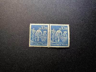 云宸嘉赏-勋臻精藏⭐️年后精品专拍场次🎖 - 德意志魏玛共和国 “工农业生产” 系列10马克邮票  通货初期版本