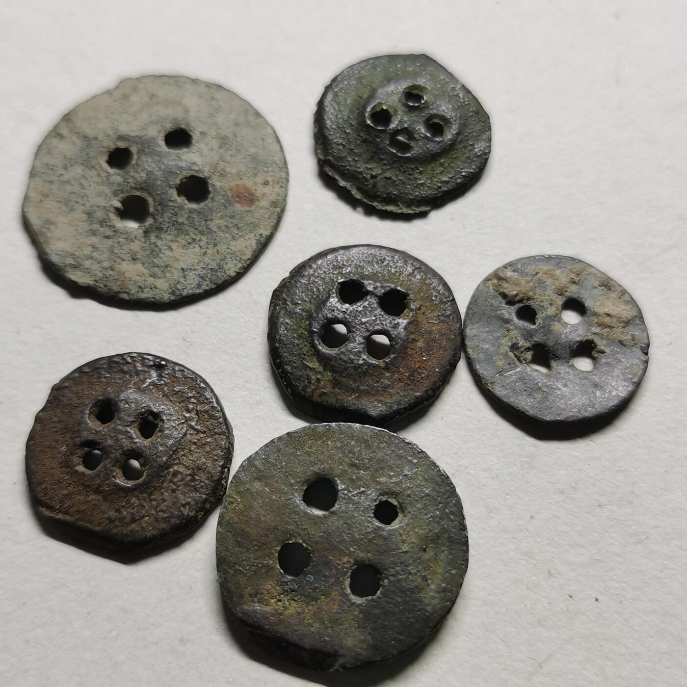 杂件专场100期 清—铜钮扣