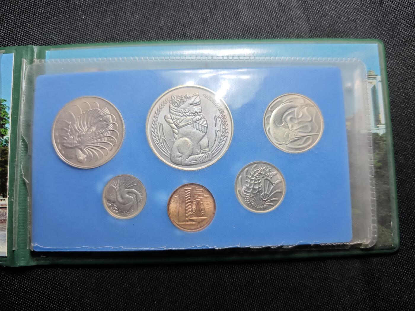 KK钱币收藏小铺   套币 批量/好品散币专场 2月预留时间 周末发货  新加坡动物版大小面值一套