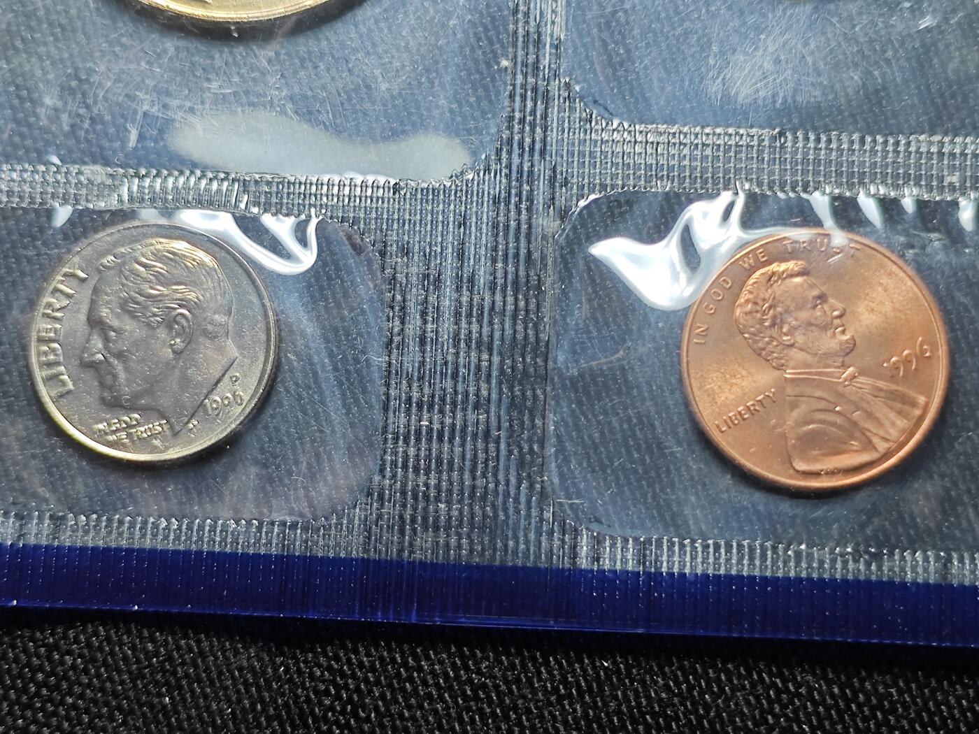 KK钱币收藏小铺   套币 批量/好品散币专场 2月预留时间 周末发货  1986美国大小面值清年一套 含造币厂纪念章