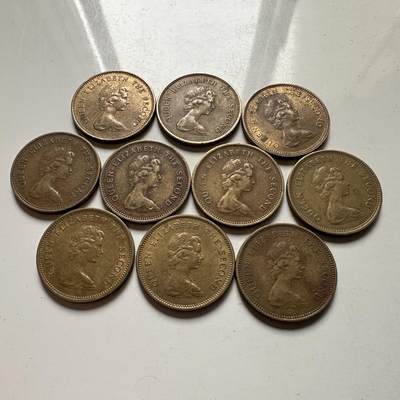 🌹外币初藏🌹🐯2026年第23场  每周二四六晚8️⃣点 接代拍 - 香港英王 五毫10枚