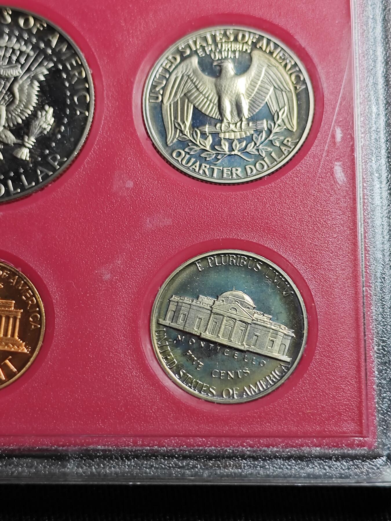 KK钱币收藏小铺   套币 批量/好品散币专场 2月预留时间 周末发货  1980美国大小面值清年精制套币 含苏珊一元精制币