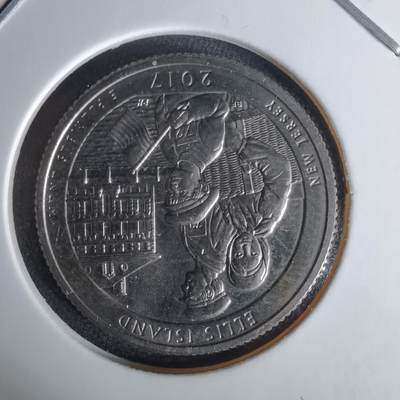 沼泽如烟--第1008场 - 美国2017年25分纪念币