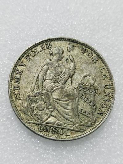 天下钱庄专场欢迎参拍 - 秘鲁1索尔银币