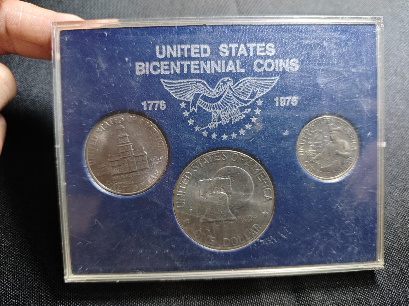 KK钱币收藏小铺   套币 批量/好品散币专场 2月预留时间 周末发货 1975 美国建国200周年纪念套币