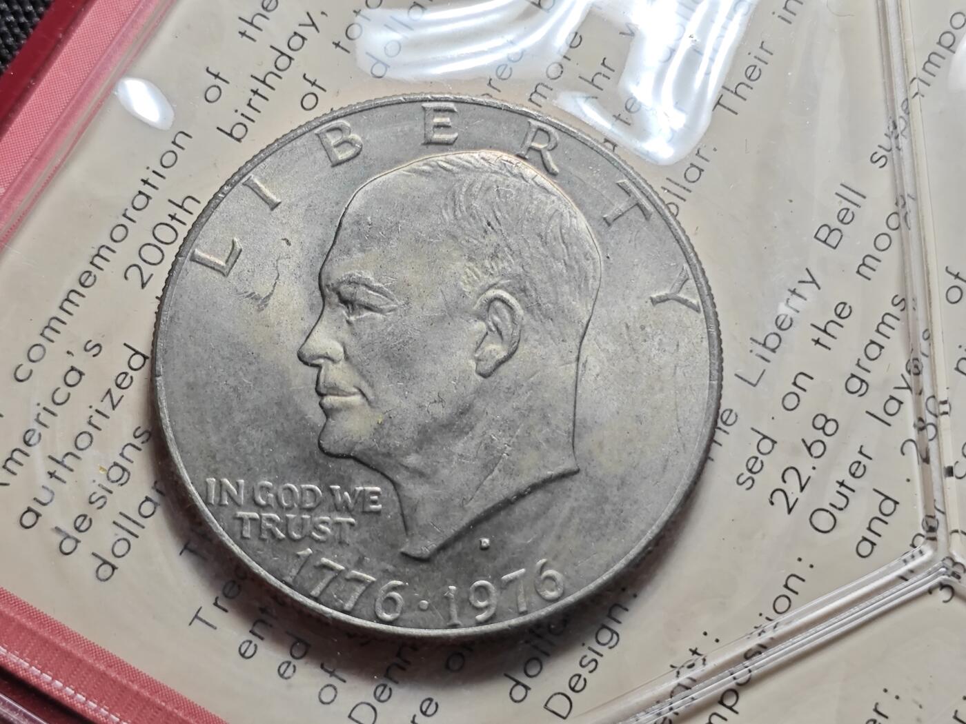 KK钱币收藏小铺   套币 批量/好品散币专场 2月预留时间 周末发货  1976美国建国200周年纪念套币 样式少见