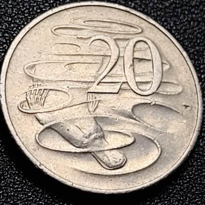 泉币菌-第204场-元宵节专场 本场拍品多 请提前出价 - 1981年英属澳大利亚20分 伊丽莎白女王  鸭嘴兽  28.5mm