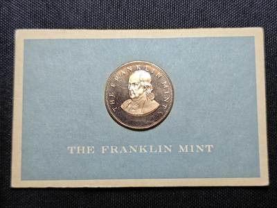 KK钱币收藏小铺   套币 批量/好品散币专场 2月预留时间 周末发货 -  富兰克林造币厂纪念章