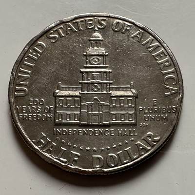 🌹外币初藏🌹🐯2026年第23场  每周二四六晚8️⃣点 接代拍 - 美国1976年半美元