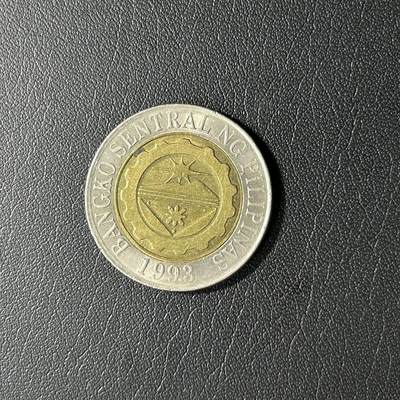 【铜匠收藏】★第141★散币专场 不寄存，30包邮。不满30元，支付5元运费。《接受代拍 代送NGC评级》 - 菲律宾 2006年 10比索双色币