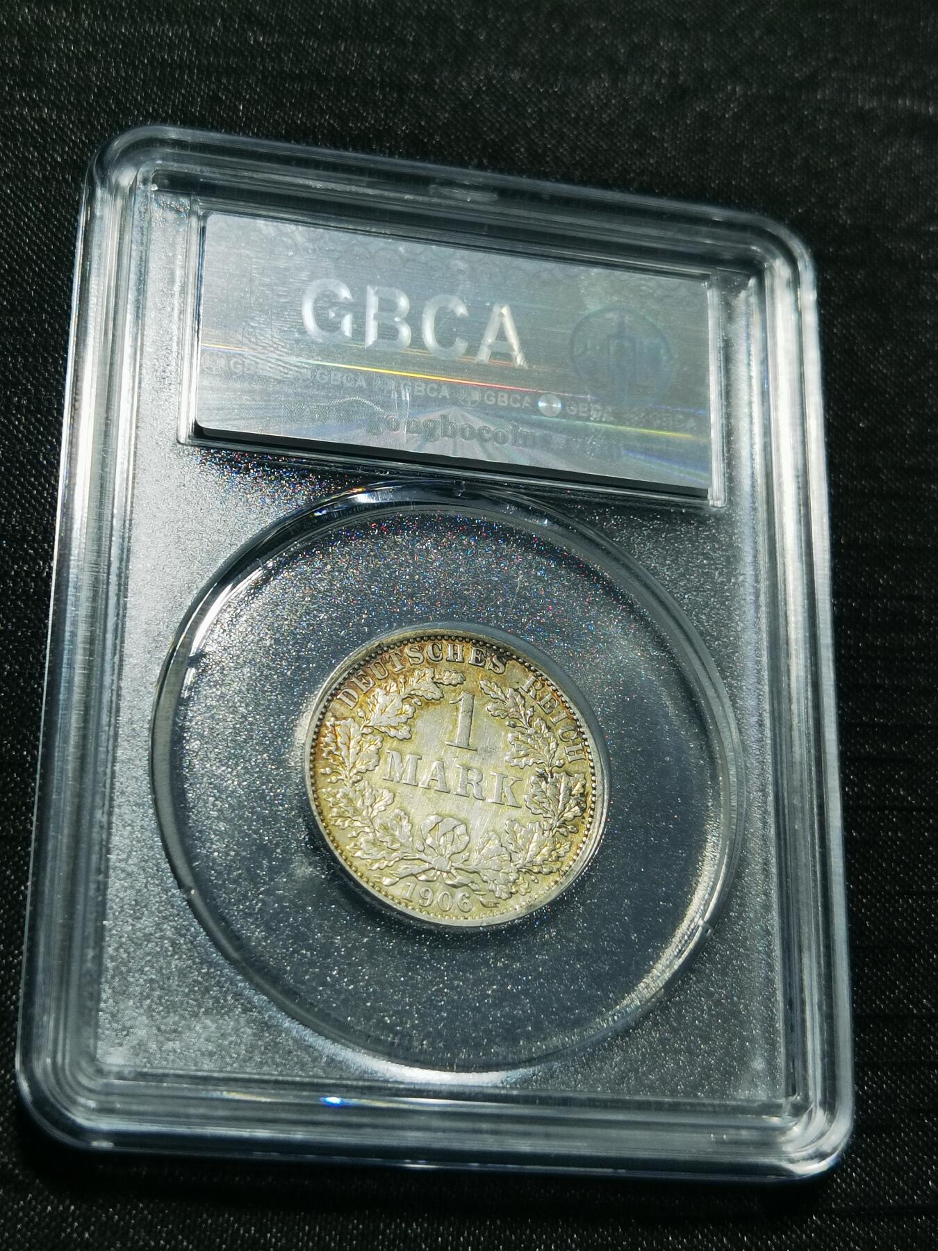 天下钱庄专场欢迎参拍 德国1马克银币