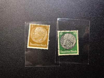 云宸嘉赏-勋臻精藏⭐️年后精品专拍场次🎖 - 德意志第三帝国 保罗・冯・兴登堡（Paul von Hindenburg）总统头像邮票一组