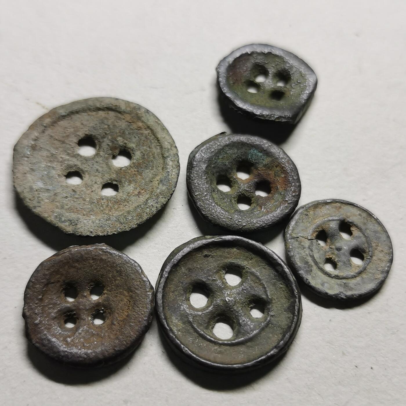 杂件专场100期 清—铜钮扣