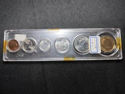 KK钱币收藏小铺   套币 批量/好品散币专场 2月预留时间 周末发货 -  1995加拿大大小面值清年一套