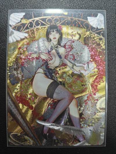 天玑星卡拍第174期《3.2周一截拍》持续收拍收评中 满赠卡需备注 - 焱卡文化 人间传 李瓶儿 033/100 折光