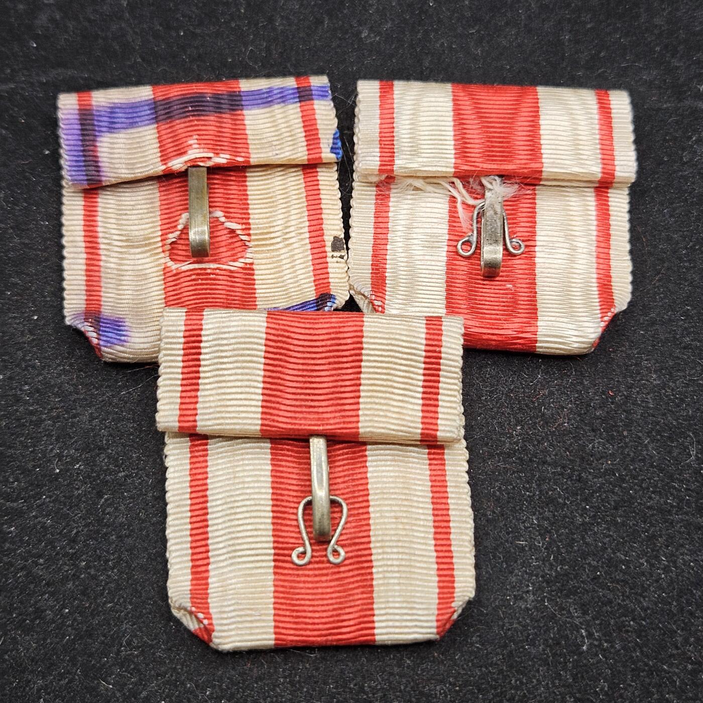 0元起拍勋章 第336期 咸鱼国勋章拍卖专场 3月4日（周三）下午6：00开始 大正大礼纪念章绶带三个