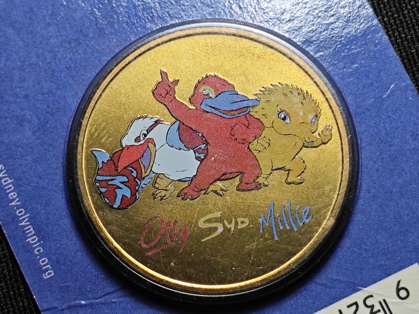 KK钱币收藏小铺   套币 批量/好品散币专场 2月预留时间 周末发货  2000澳大利亚奥运纪念铜章