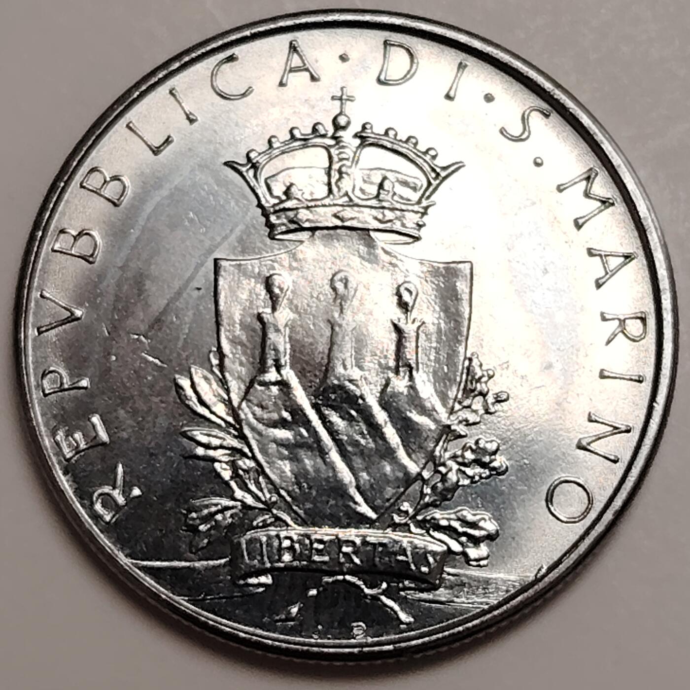 布加迪🐬～世界钱币(上海)🌾第 278 期 /  各国套币和散币 圣马力诺🇸🇲 1979年 100里拉