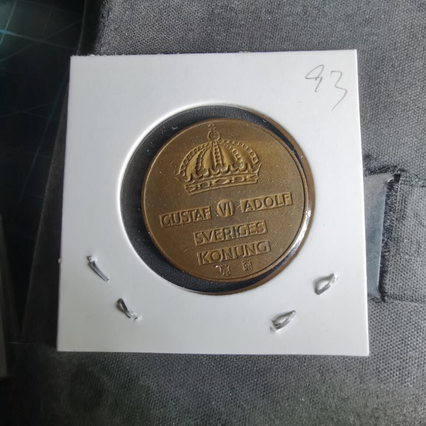 沼泽如烟--第1008场 瑞典1952年5欧尔