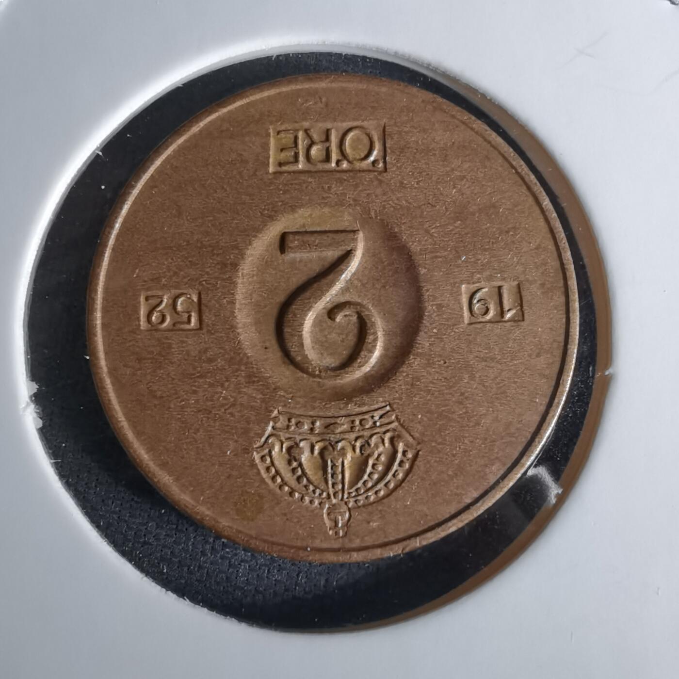 沼泽如烟--第1008场 瑞典1952年2欧尔