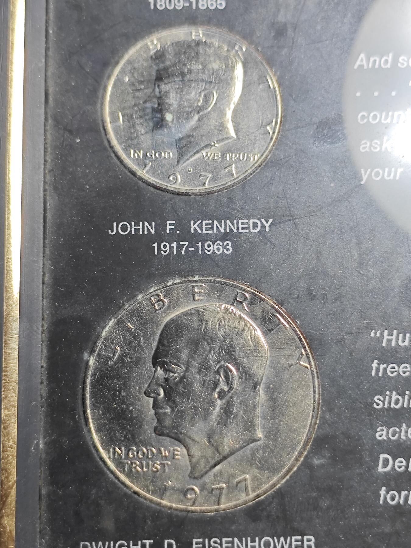 KK钱币收藏小铺   套币 批量/好品散币专场 2月预留时间 周末发货  美国建国200周年纪念 相框挂件