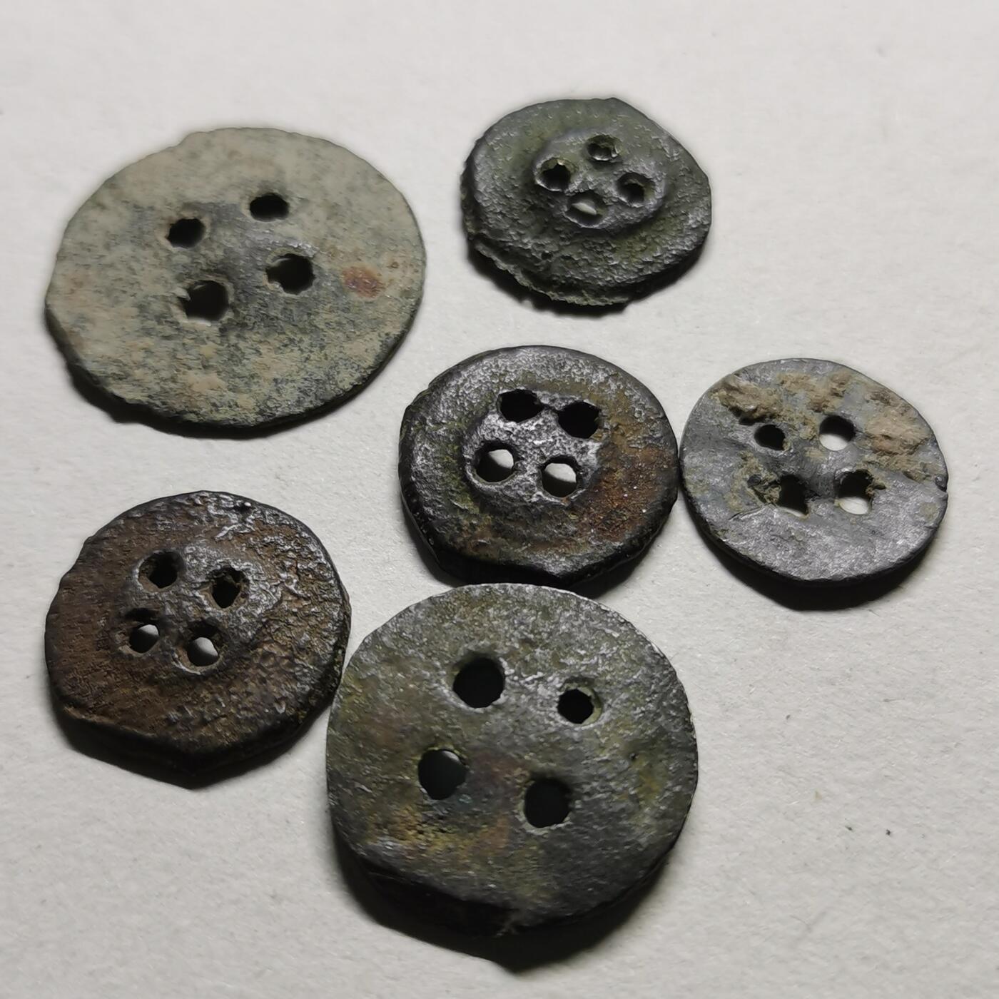 杂件专场100期 清—铜钮扣