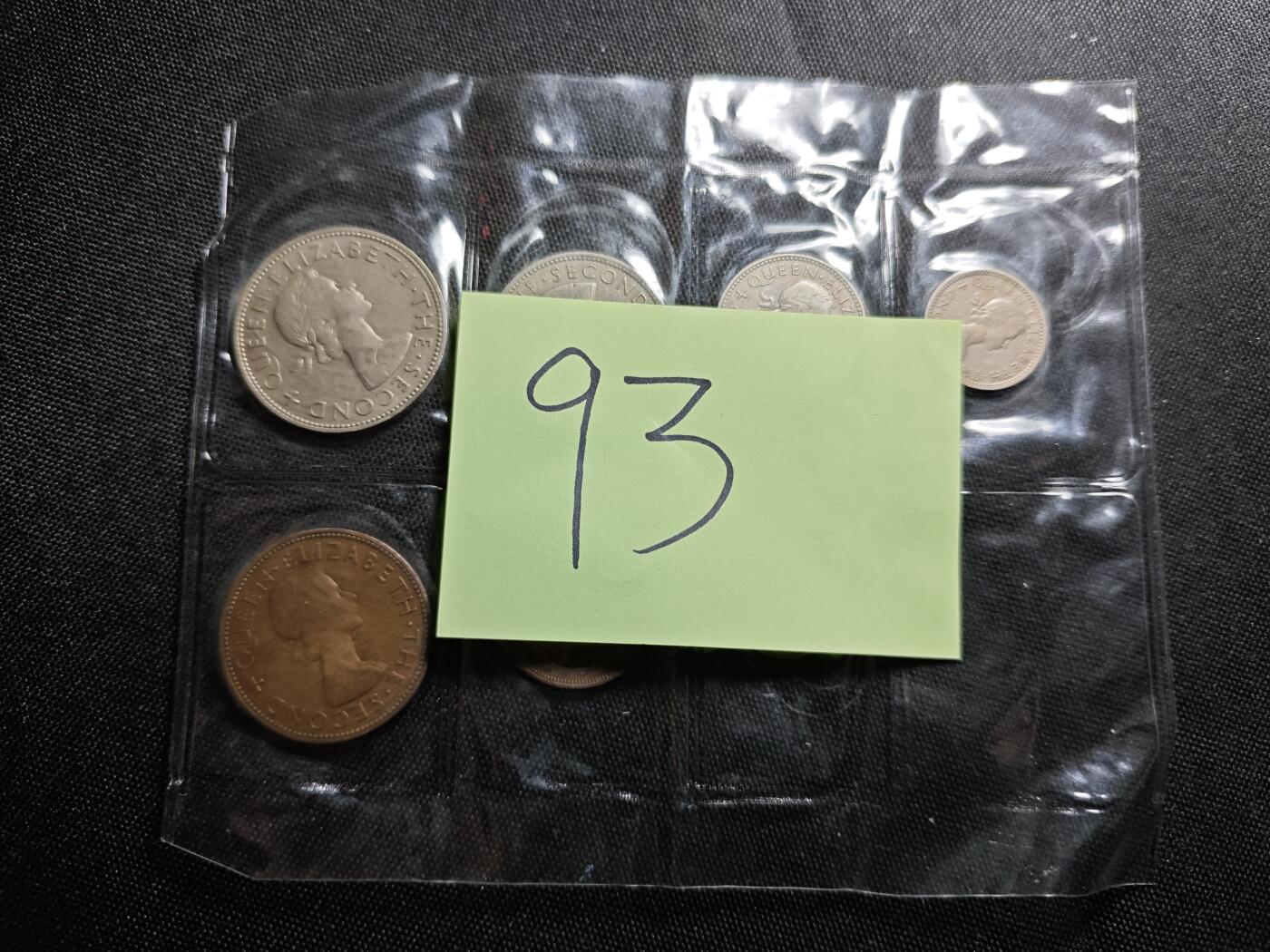 KK钱币收藏小铺   套币 批量/好品散币专场 2月预留时间 周末发货  新西兰大小面值一套