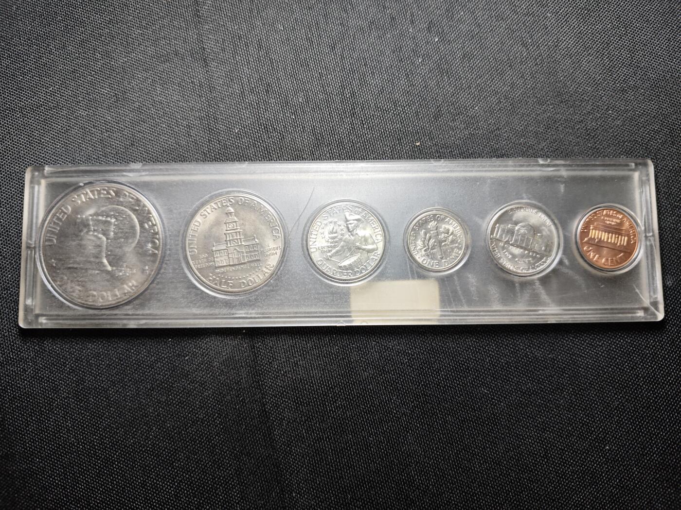 KK钱币收藏小铺   套币 批量/好品散币专场 2月预留时间 周末发货  1976美国建国200周年纪念套币