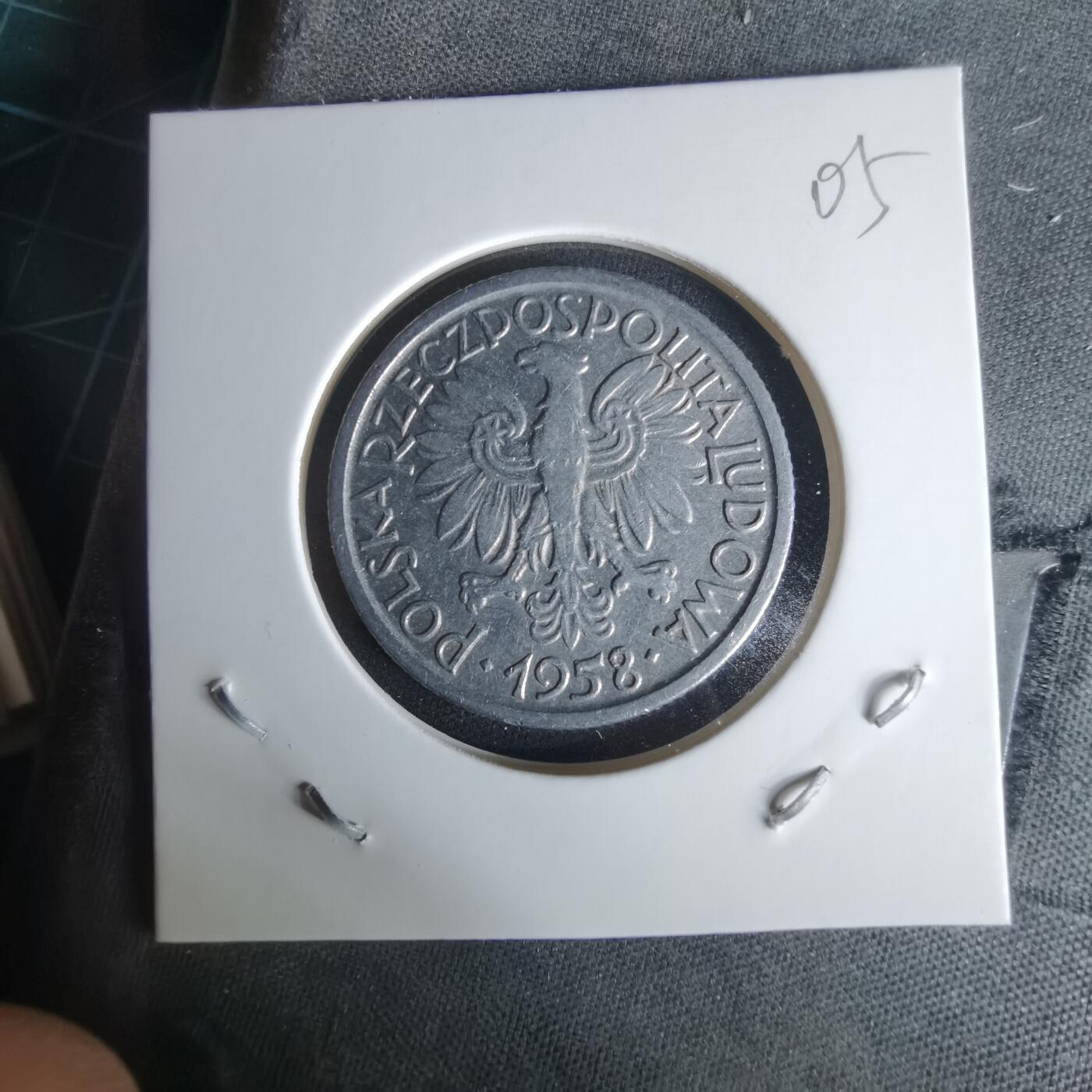 沼泽如烟--第1008场 波兰1958年2兹罗提