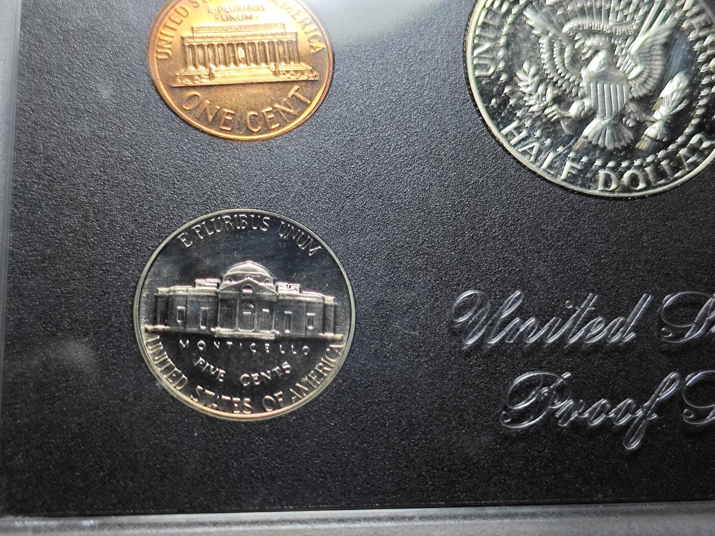 KK钱币收藏小铺   套币 批量/好品散币专场 2月预留时间 周末发货  1968美国大小面值精制套币 含50分银币