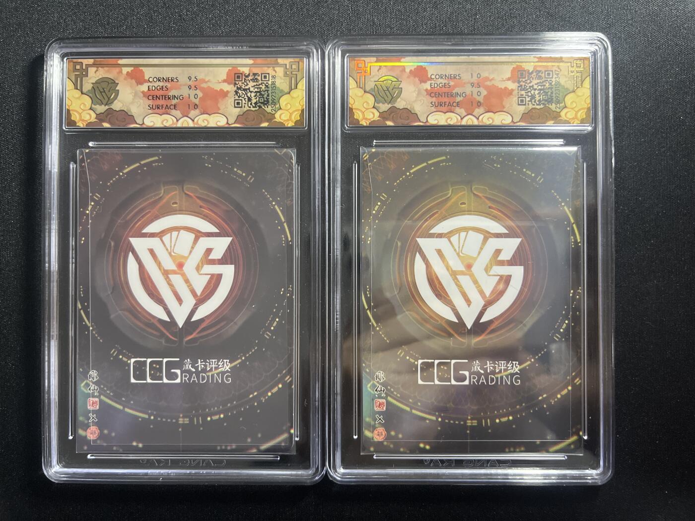 欢迎送拍、零成本上架，释放现金流，合理分配上拍卡品 【折光】彫仙 藏卡姬一对 焱卡文化&神话中国3