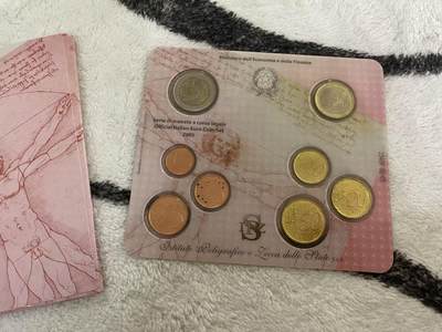 ❤️【币观天下】❤️ 第343期钱币秒杀拍卖场- 2026.3.6周五晚上6点半场 长期征集拍品  - 意大利2005年官方原装套币 品相如图正常氧化