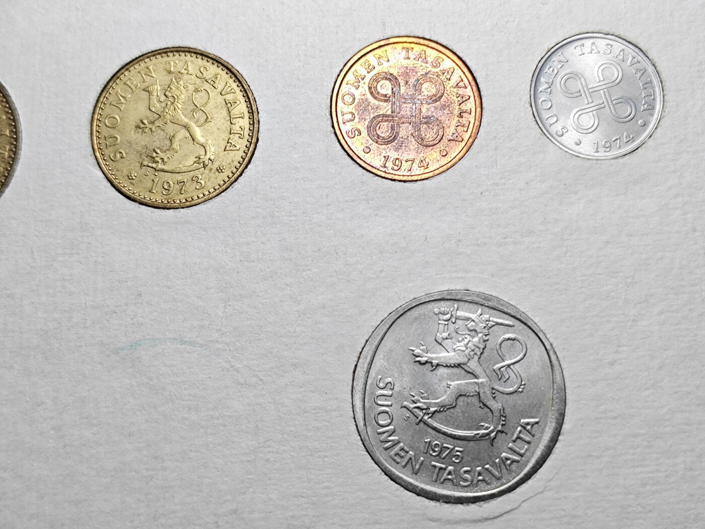 KK钱币收藏小铺   套币 批量/好品散币专场 2月预留时间 周末发货  芬兰套币