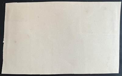 小福收藏拍卖第202期 流通品相裸钞 特惠场 本场全部为欧洲纸币【佣金仅收2% 不设最低佣金 全场包邮】 法国 1792年 50Livres 单面印刷 粘贴在纸卡上