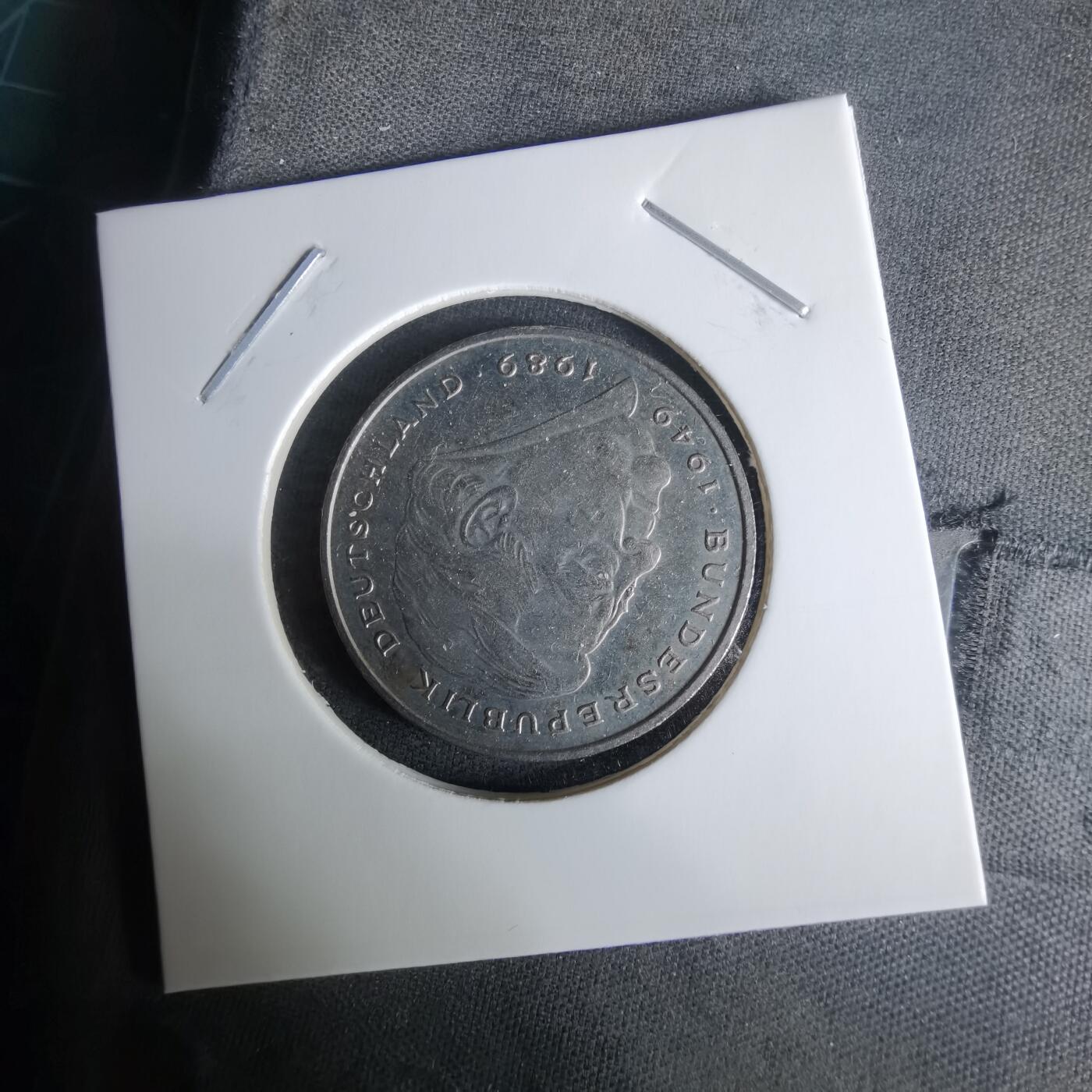 沼泽如烟--第1008场 德国1989年2马克