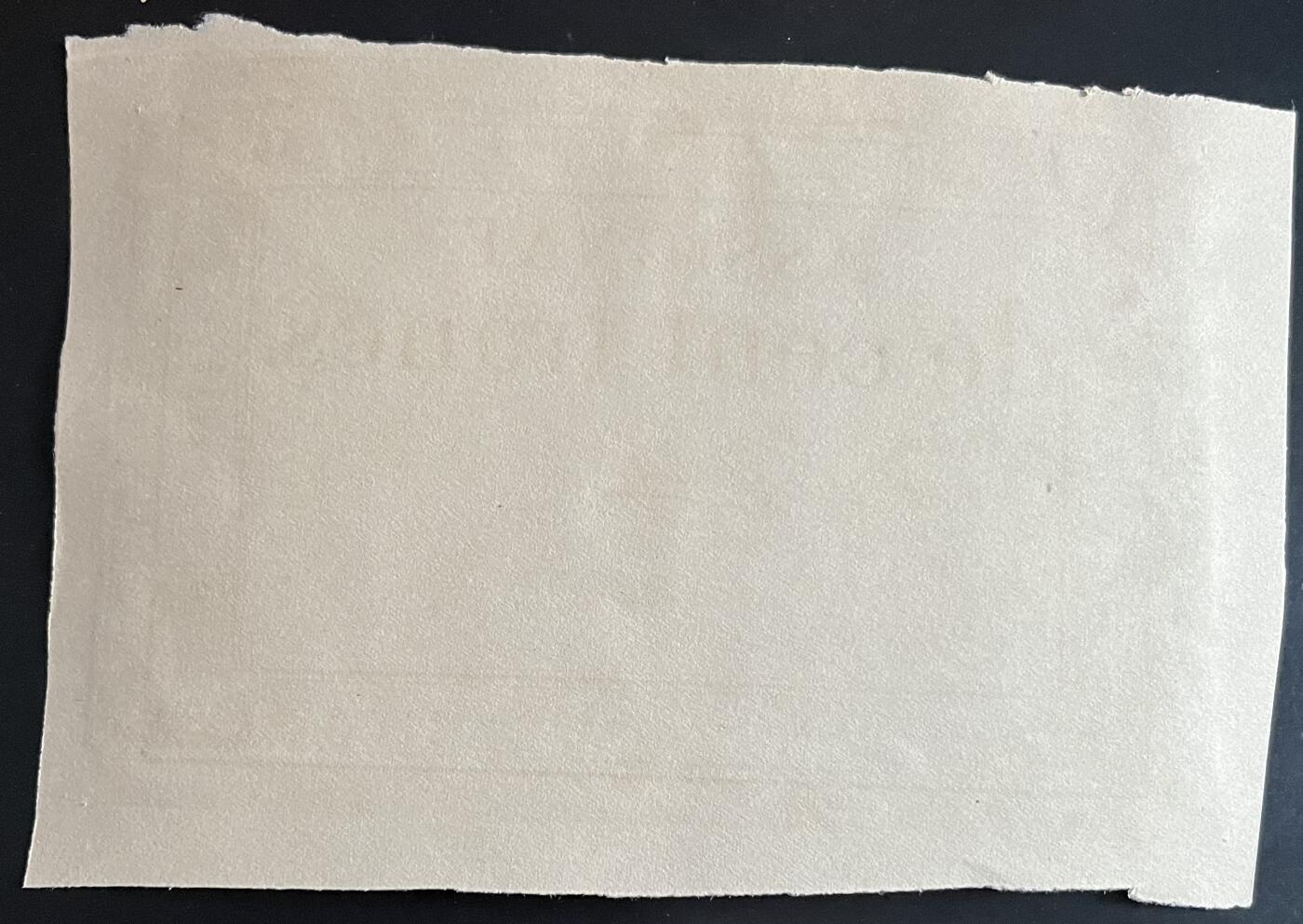 小福收藏拍卖第202期 流通品相裸钞 特惠场 本场全部为欧洲纸币【佣金仅收2% 不设最低佣金 全场包邮】 法国 1793年 125Livres 单面印刷 粘贴在纸卡上