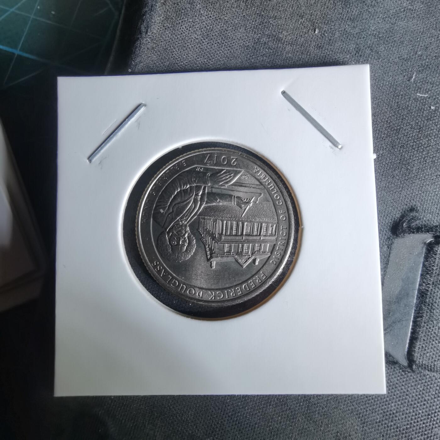 沼泽如烟--第1008场 美国2017年25分纪念币