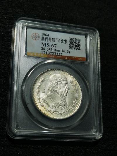 天下钱庄专场欢迎参拍 - 墨西哥一比索银币