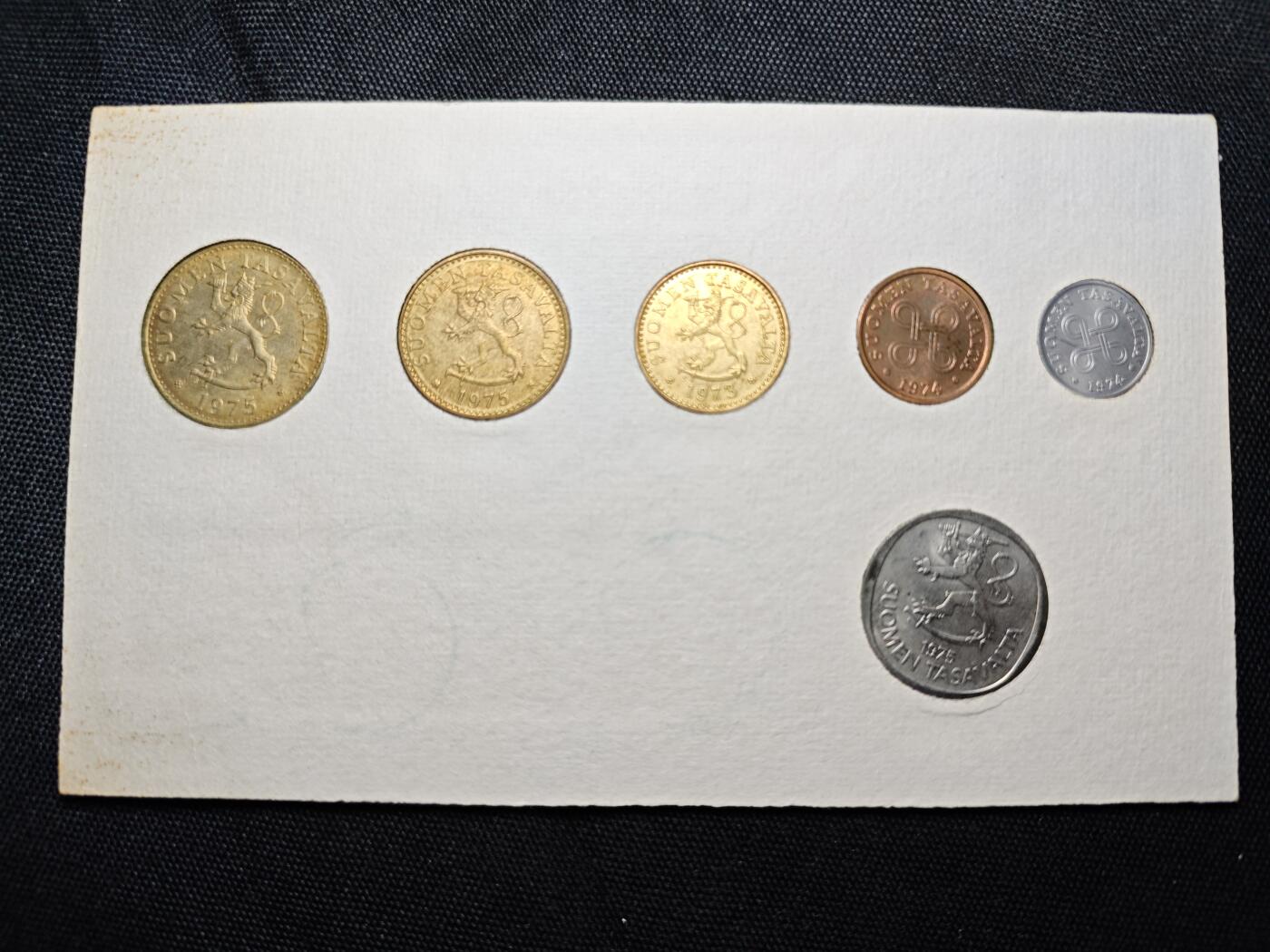 KK钱币收藏小铺   套币 批量/好品散币专场 2月预留时间 周末发货  芬兰套币