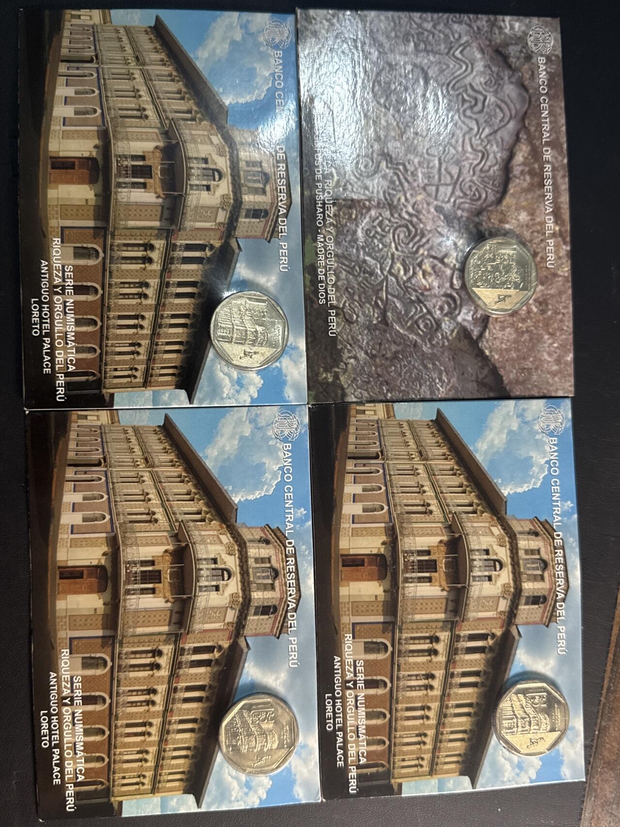 ❤️【币观天下】❤️ 第343期钱币秒杀拍卖场- 2026.3.6周五晚上6点半场 长期征集拍品  秘鲁铜币官方卡4枚一组