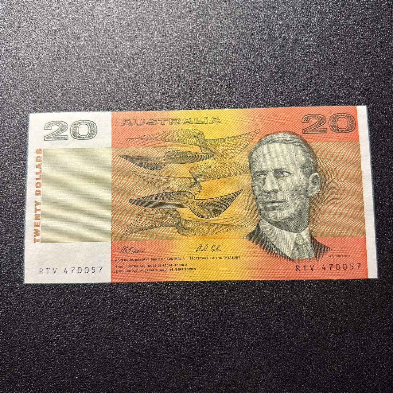 第15期 库存 澳大利亚1991年20 全新unc