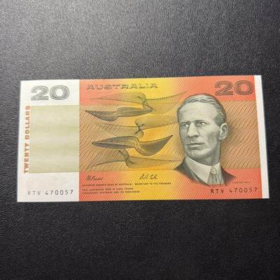 第15期 库存 - 澳大利亚1991年20 全新unc