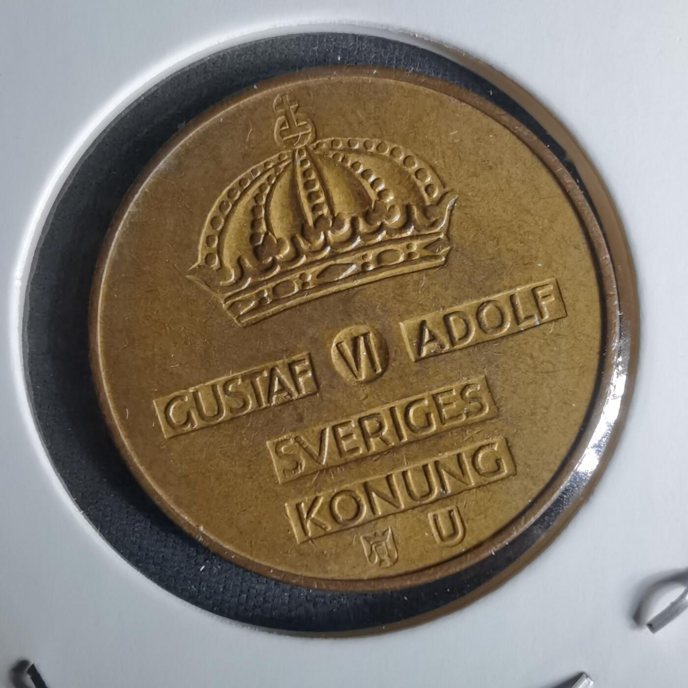 沼泽如烟--第1008场 瑞典1968年5欧尔